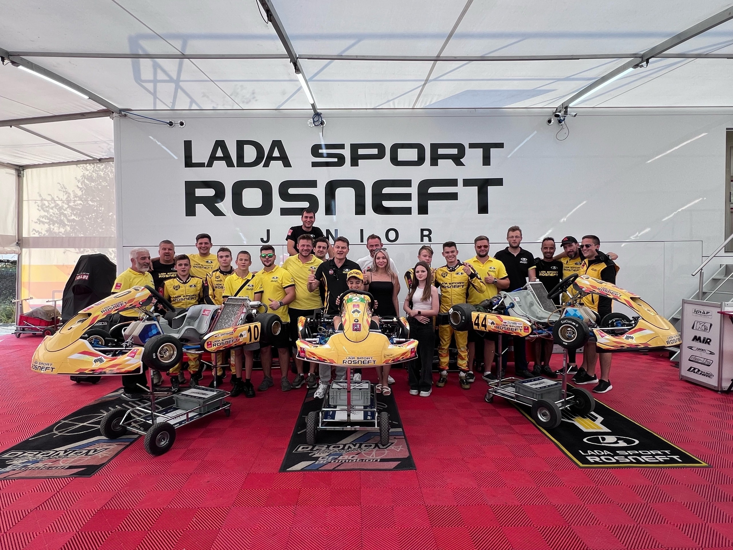 Команда LADA Sport ROSNEFT Junior выиграла чемпионат России